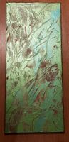 Painting: "Blatant Disrespect", canvas frame, 30 x 70 cm