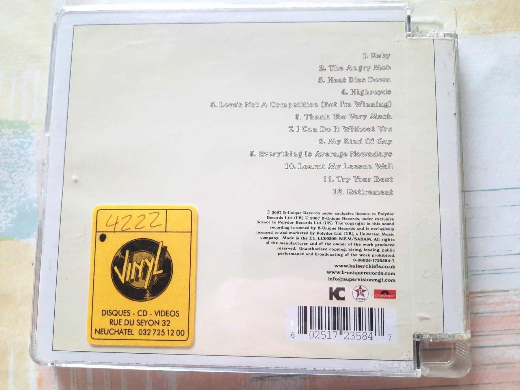 CDs: Cd Kaisers Chiefs - Your truly Angry mob – Gebraucht aus Pully von bro_n52j 1