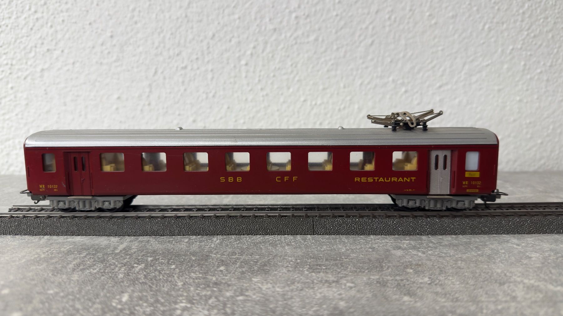 Lima Modellini di ferrovie: Lima SBB Speisewagen H0 / DC – Usato da Windlach venduto da Kelebra 1