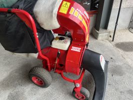 Laubbläser Hurricane Deck 2500 mit Fangkorb rot gebraucht