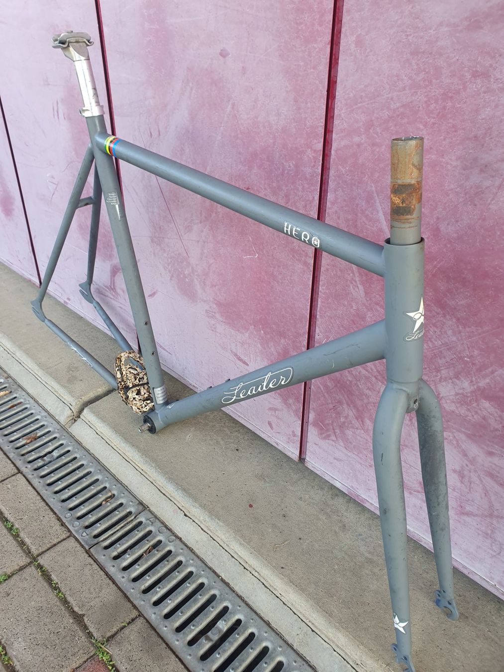 Biciclette: Leader Hero Singlespeed Fixie Rahmen 28" – Usato da Herznach venduto da VwGolfer 3