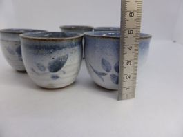 Atelier ATCH Thierry et Chantal Robert 5 verres en céramique