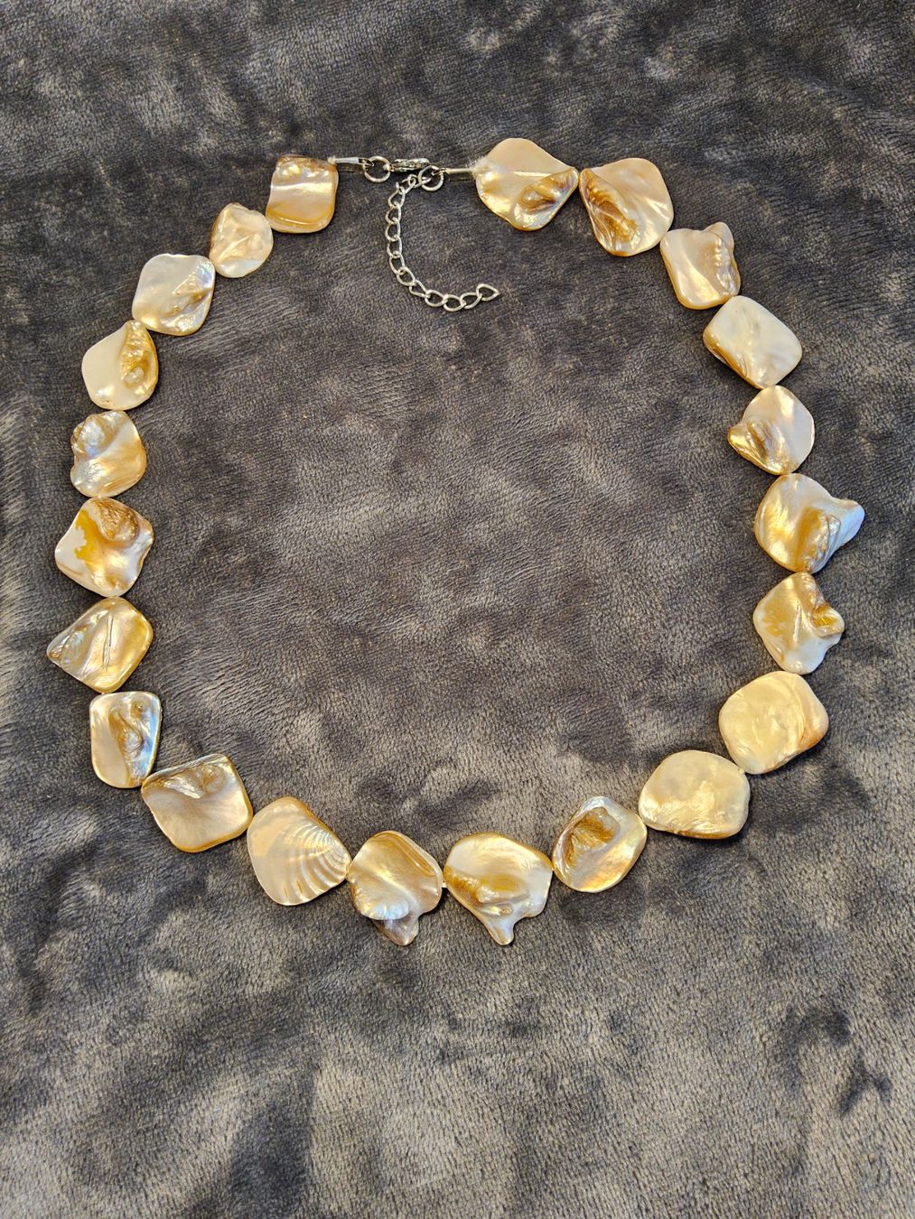 Catenine: Vintage sommerliche Perlmutt Kette Collier – Usato da Zürich venduto da SciTec 1
