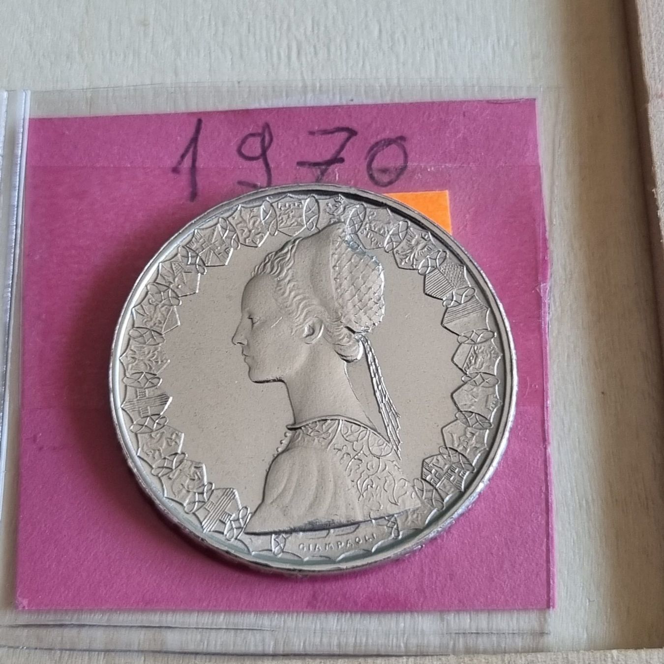 Alle Münzen: 500 Lire 1970 ARGENT Italie – Gebraucht aus Genève von cor_2ryx