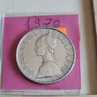 500 Lire 1970 ARGENT Italie