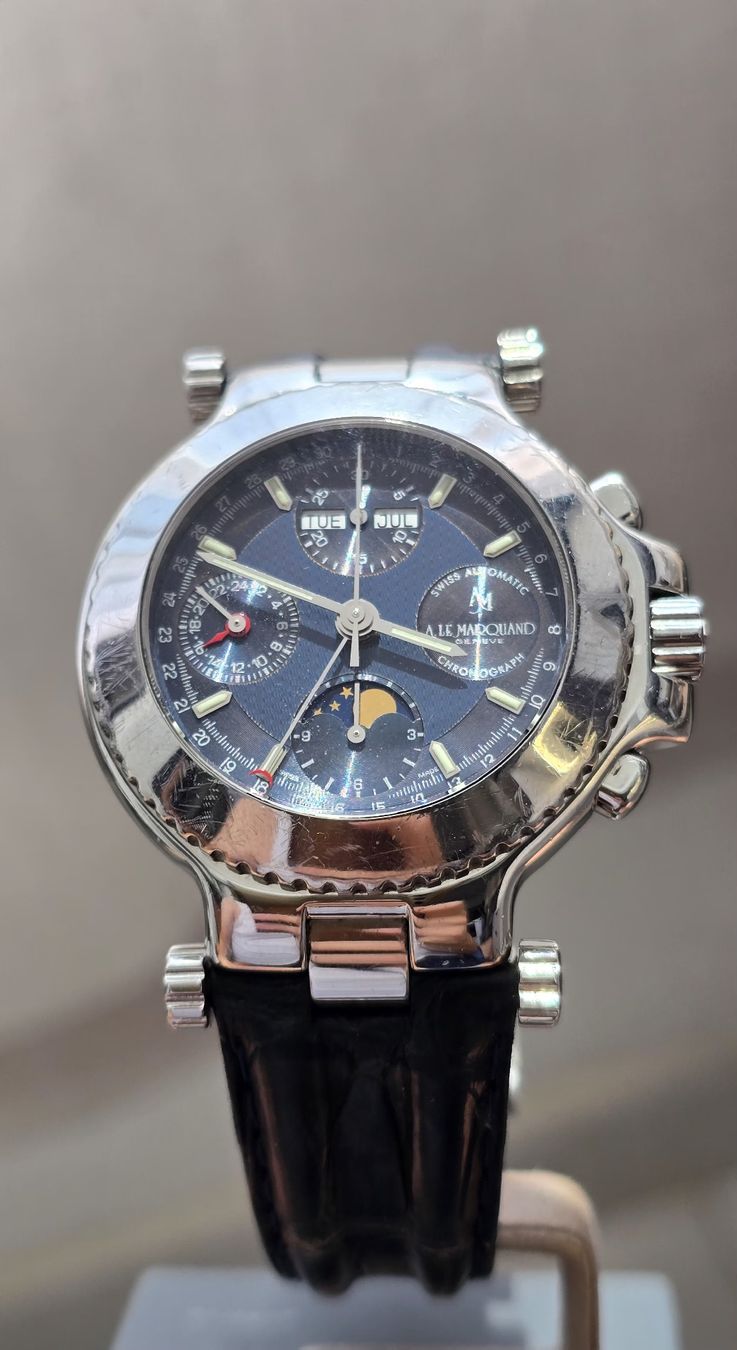 André Le Marquand Uhren: André Le Marquand Phantom Moon Phase 40mm – Gebraucht aus Minusio von AGSuhren 1
