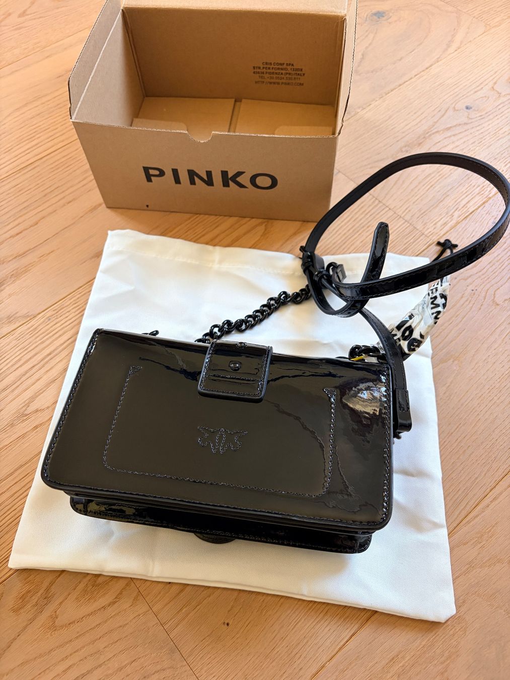 Pinko Borse da donna: PINKO Mini Love Bag schwarz – Nuovo e nell'imballaggio originale da Hofstatt venduto da alchemilla8 6