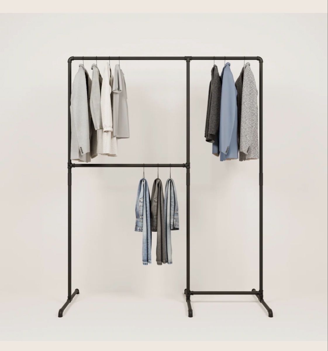 Pamo. Garderobe: Kleiderständer Metall schwarz gebraucht – Gebraucht aus unterägeri von robe96
