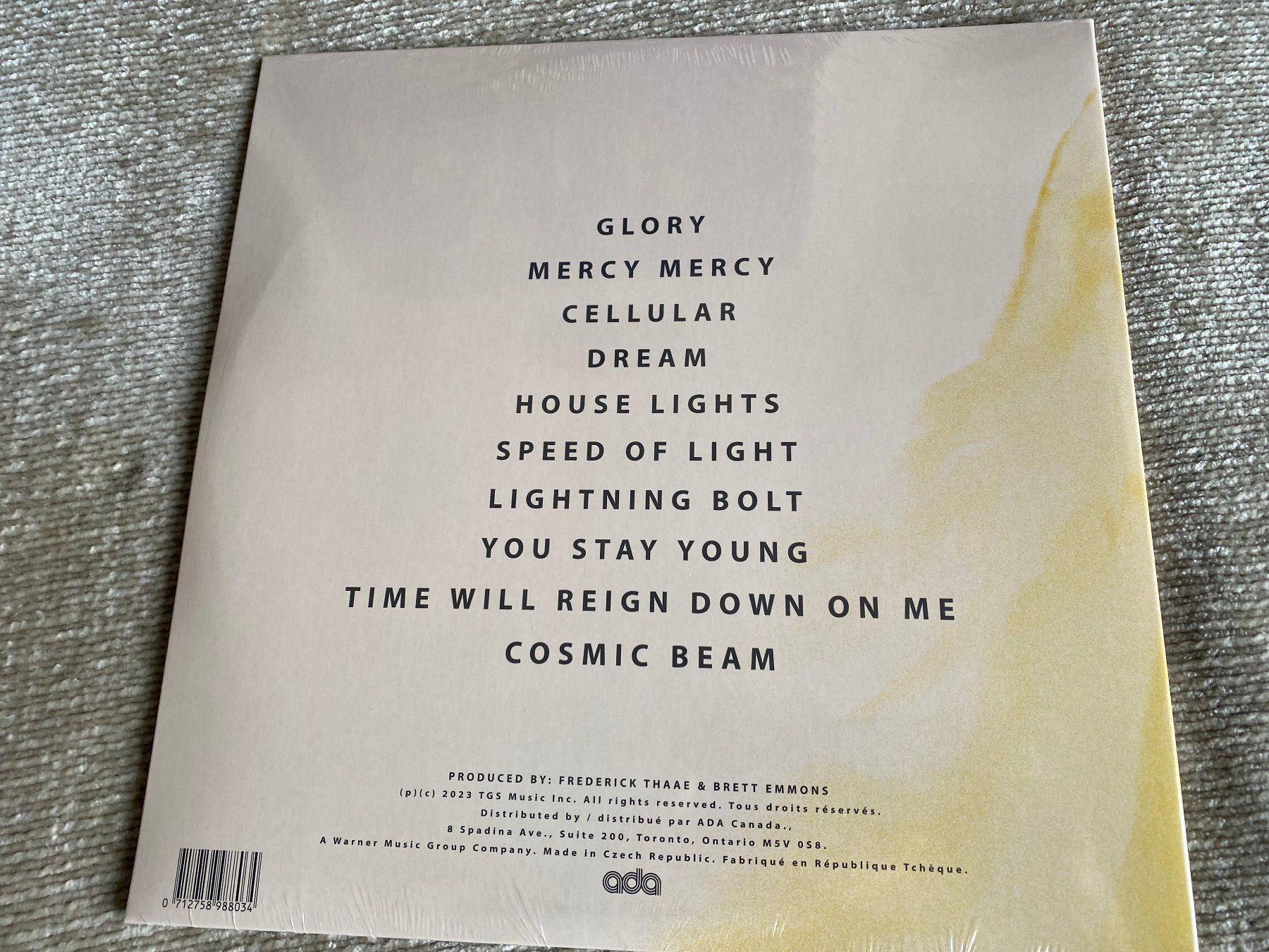Dischi in vinile: The Glorious Sons – Glory / LP Bone – Nuovo e nell'imballaggio originale da Basel venduto da Dinosauce 1