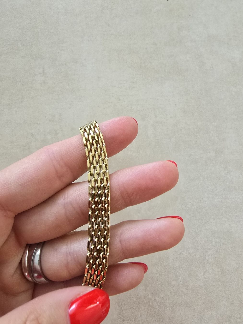 Armbänder & -reifen: Goldiges Edelstahl Mesh Armband – Neu und originalverpackt aus Rickenbach b. Wil von Kth_v8 1