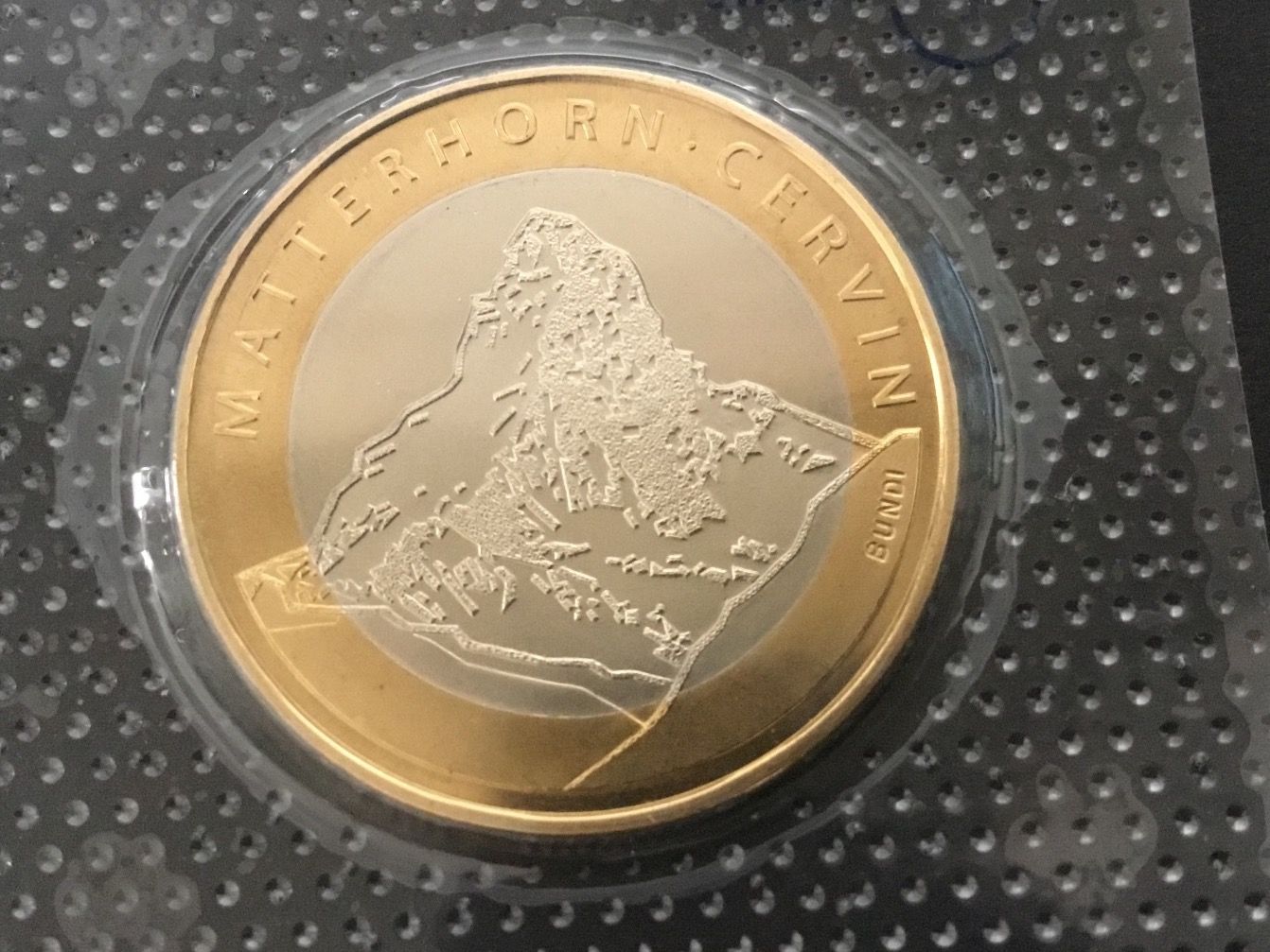 Tutti le monete: Sehr schöne 10 Franken Matterhorn 2004 – Nuovo e nell'imballaggio originale da St. Margrethen SG venduto da alfapeugeot10 1