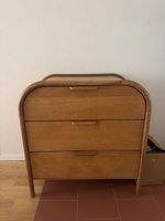 Commode Arletty 3 tiroirs en bois massif.