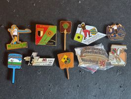 Pins Hornussen 10 Stück