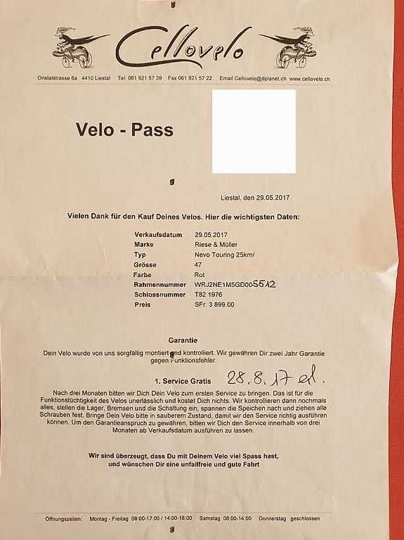 Biciclette: Elektrovelo (Cellovelo) – Usato da Allschwil venduto da car_h2rt 4