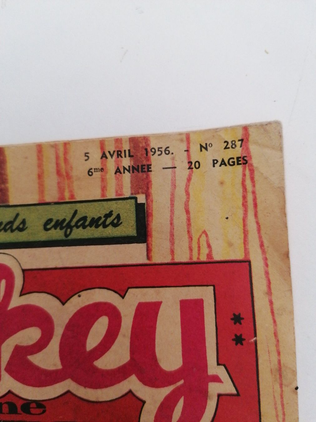 Fumetti: BD 1956  Mickey Walt Disney – Usato da Chezard St-Martin venduto da Loucail 5