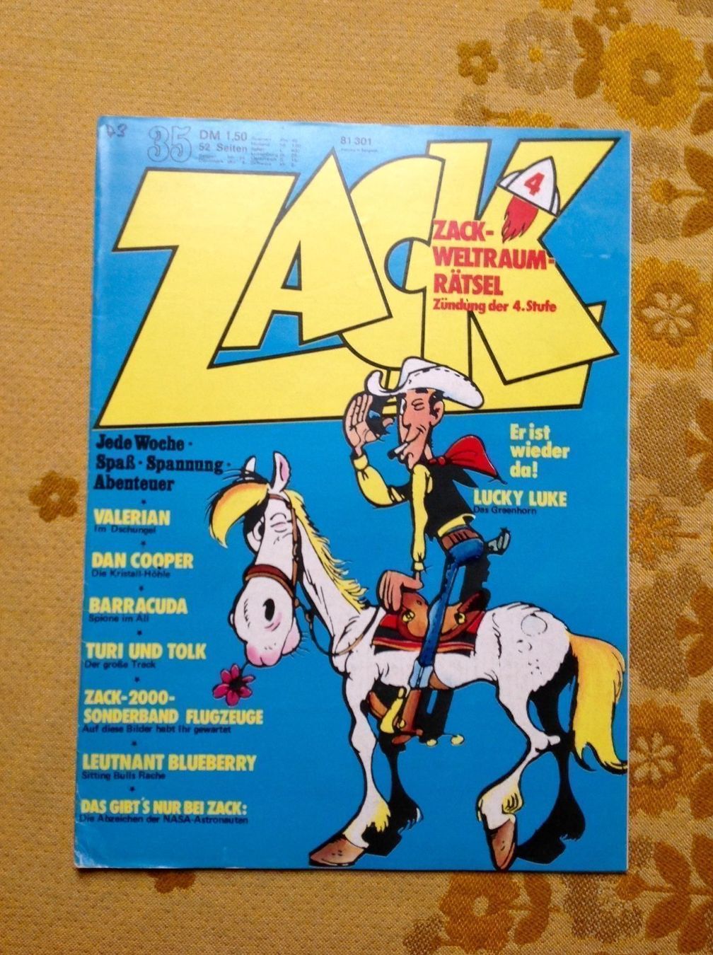 Comics: Zack Heft Nr 35 von 1973 – Gebraucht aus Endingen von nathan05