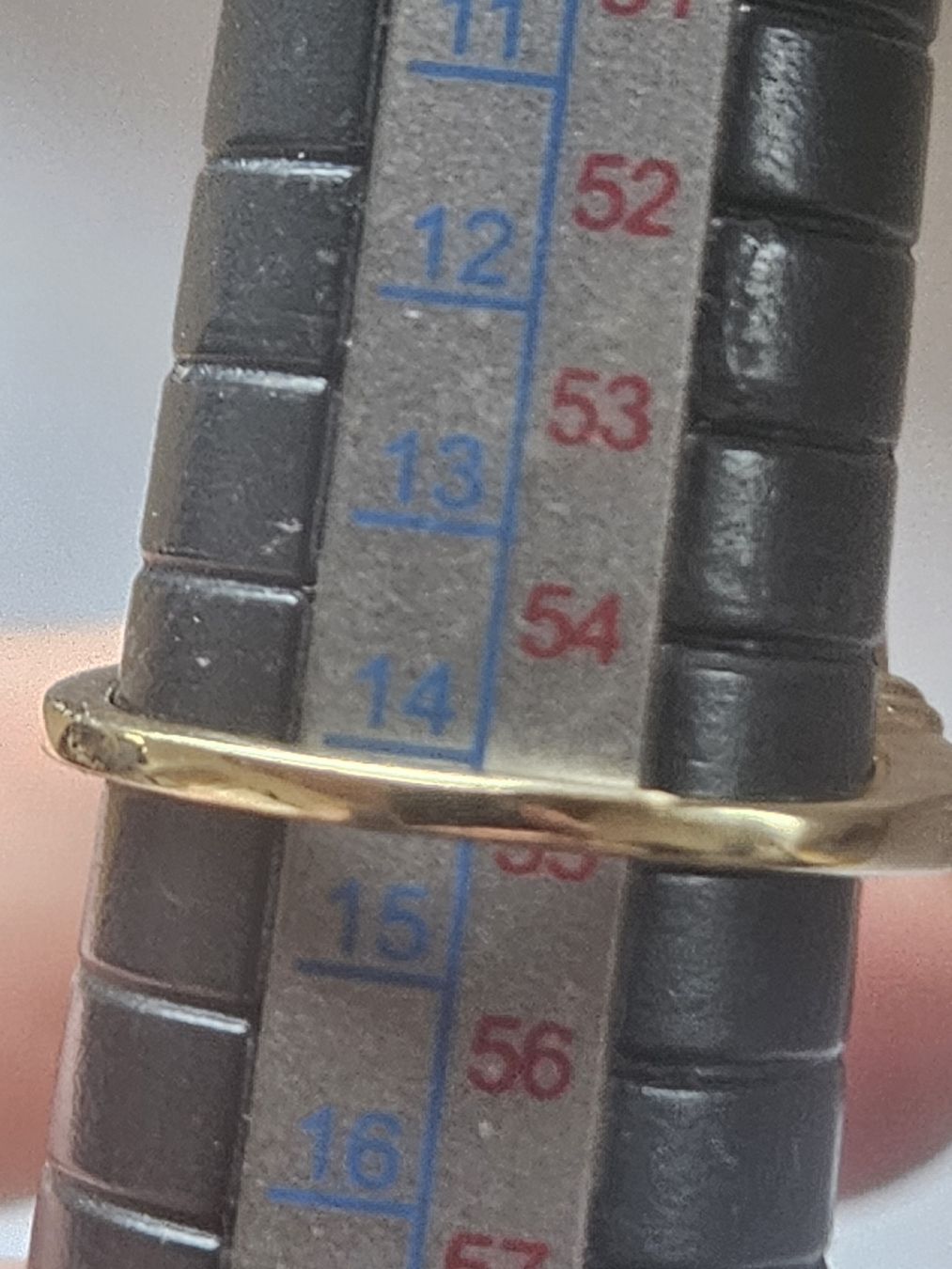 Anelli: 585 Gold Ring Aquamarin & Diamanten – Usato da Binningen venduto da lieblingsstyle 4