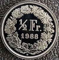 50 Rappen 1988 stgl. / aus Münzsatz