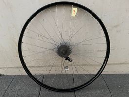 Militärvelo Hinterrad / Torpedonabe / Böni 1972 / Ritzel