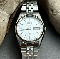 Seiko Quartz Vintage Uhr - Day-Date (VEN/14) - Läuft einwand