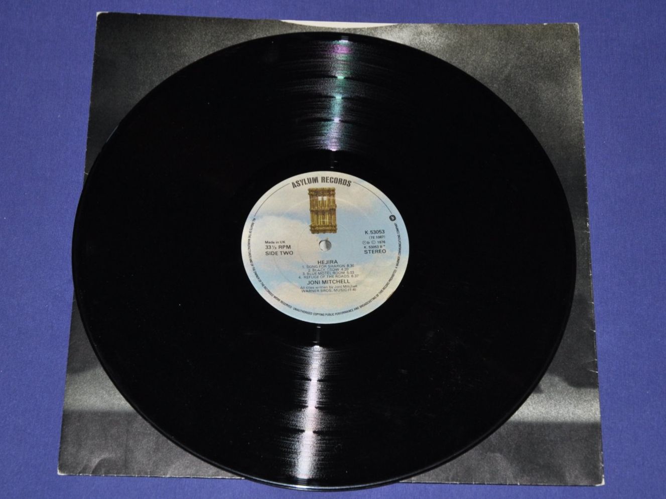 Dischi in vinile: LP Joni Mitchell - Hejira – Usato da Boll venduto da Theodora15 7