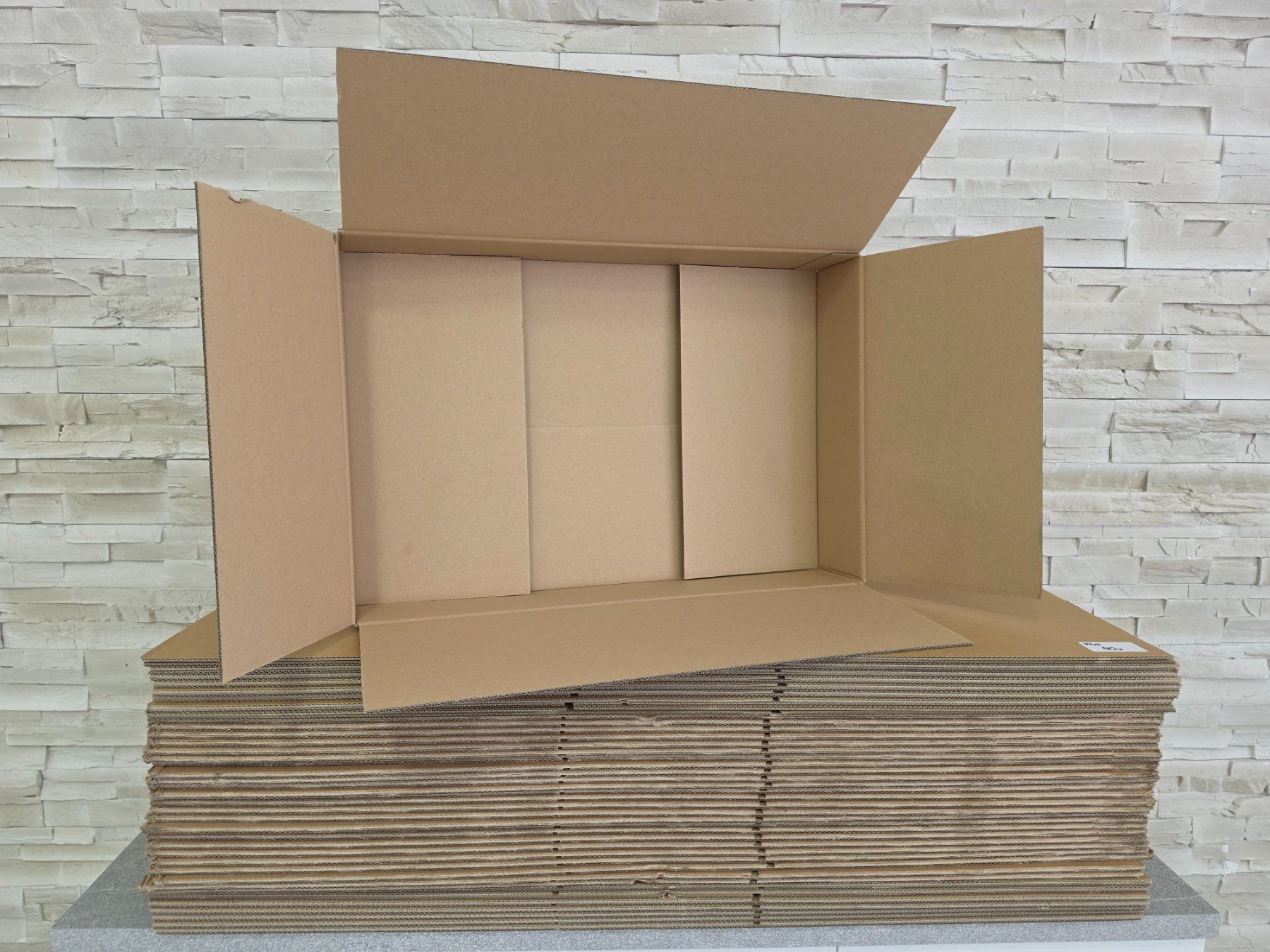 Kartons: 40 Versandkarton 600x400x100mm Faltkarton Karton einwellig – Neu (gemäss Beschreibung) aus Baar von Werkzeugzentrum