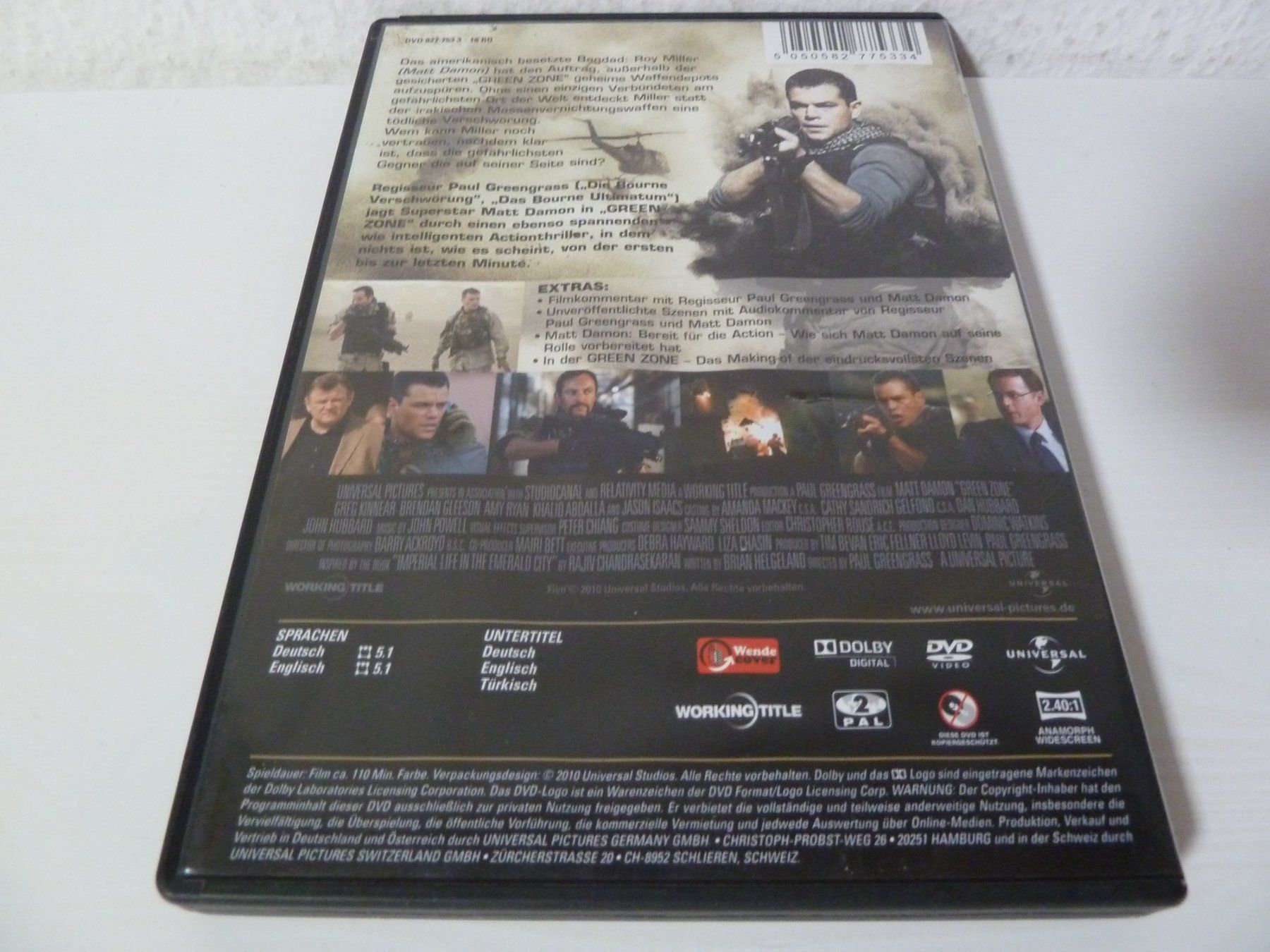 Alle DVDs: Green Zone  [DVD] – Gebraucht aus Abtwil SG von Pfusius 1