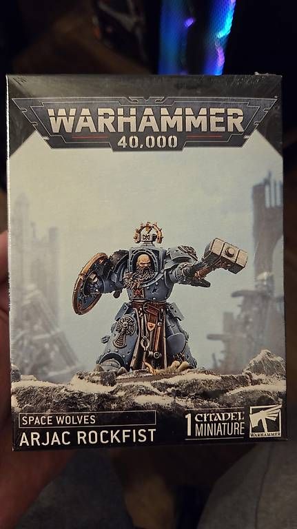 Kit di modellismo & Modellini statici: Warhammer 40k Arjac Rockfist Space Wolfes Neu&OVP – Nuovo e nell'imballaggio originale da Rothrist venduto da Benj1990 1
