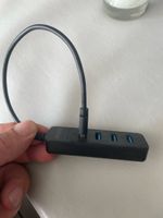 USB Hub 4 Port schwarz 