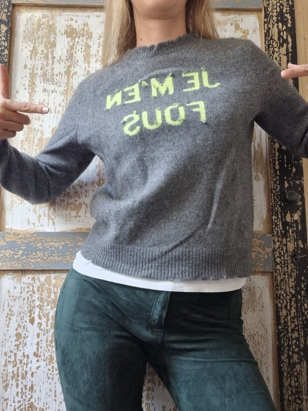 Maglioni & Felpe: Cashmere Pullover 36 grau Zadig & Voltaire – Usato da Bad Zurzach venduto da Mfritzli