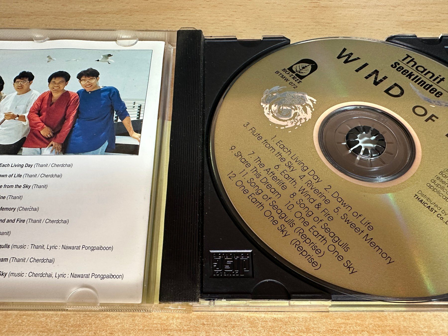 CDs: D8 Thanit Seeklindee - Wind of Live – Gebraucht aus Rikon im Tösstal von Alpenmutz 2