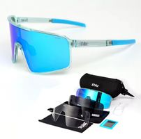 BLIZ Sportbrille Full-Set – Türkis/Blau – Inkl. Wechselgläse