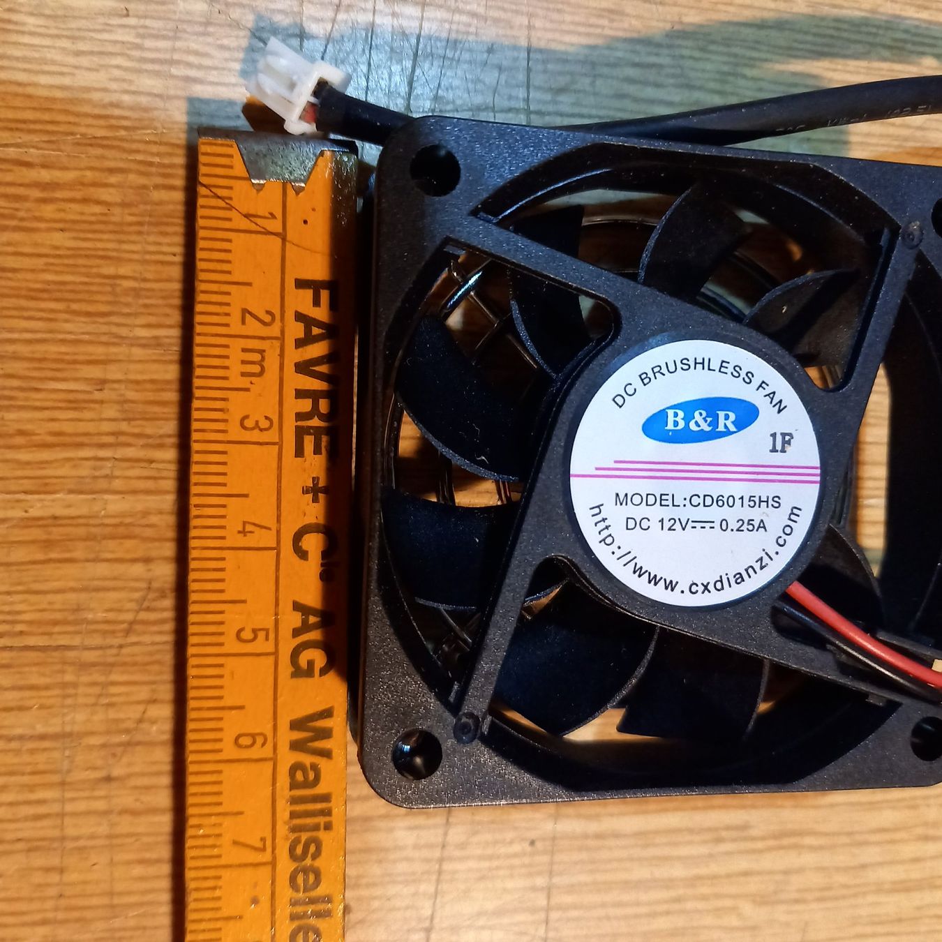 PC: B&R 1 F DC Ventilator 12 Volt  Lüfter – Usato da WÜRENLOS venduto da opelvw 3