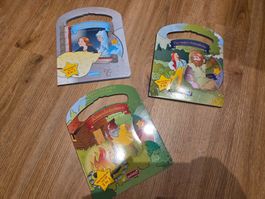 3 x Märchen Bücher & CD, Fr. Holle, Rumpelstilzchen, Schneid