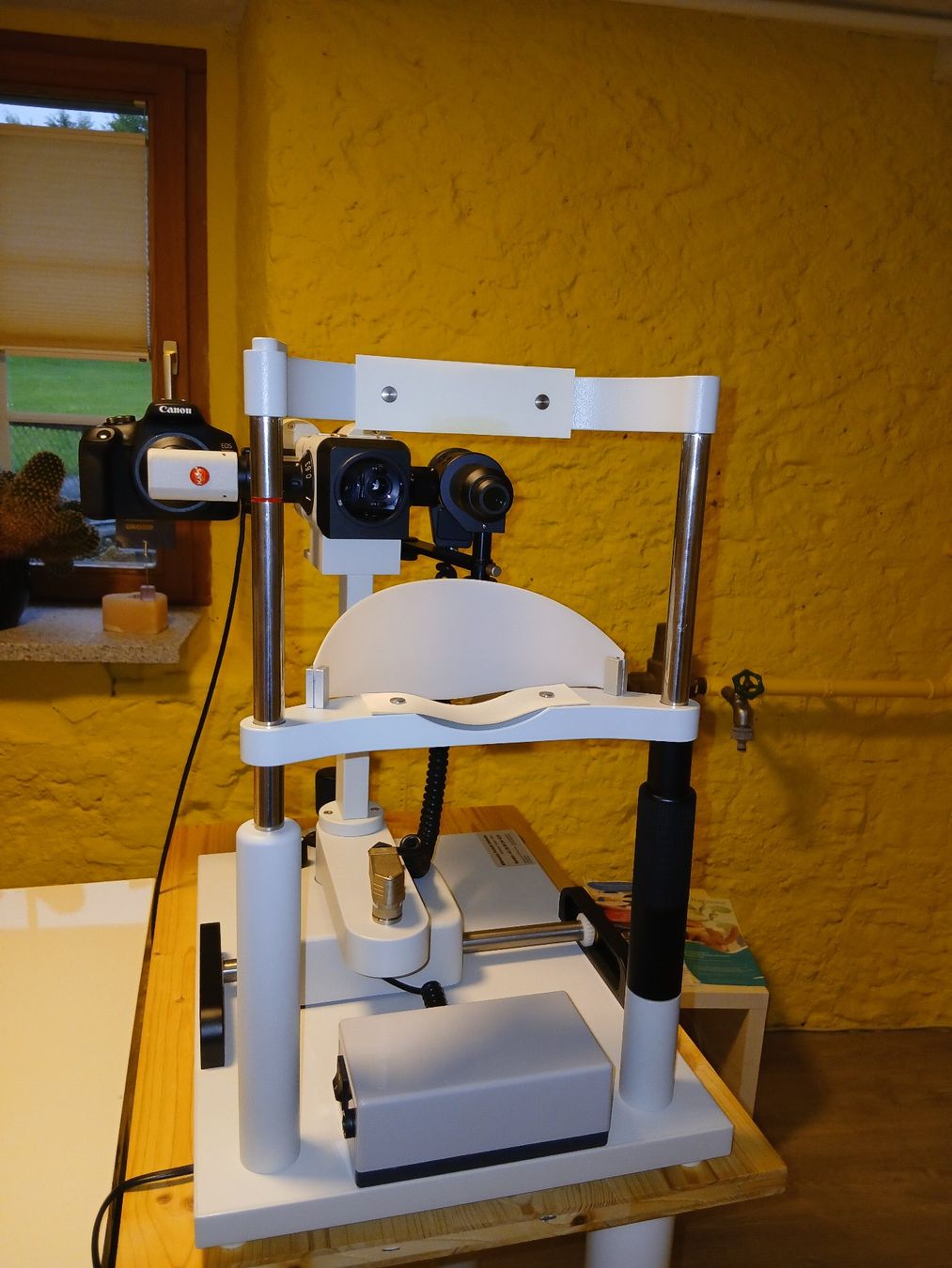 Microscopi: Iris-Mikroskop mit Kamera Canon EOS2000D – Usato da Oberegg venduto da hermosa 2