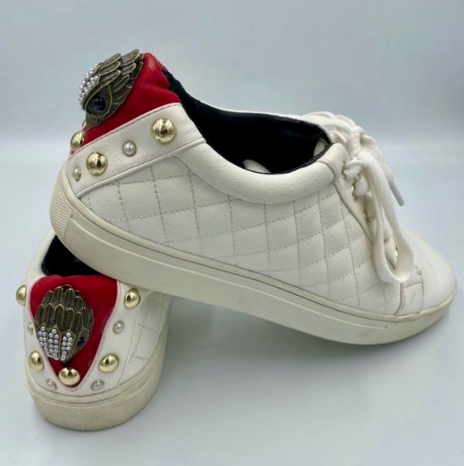 Kurt Geiger Scarpe da donna: Kurt Geiger Laney Eagle Leder Sneaker 38 – Usato da Zürich venduto da Sol65 1