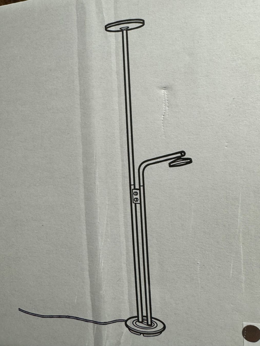 Ikea Lampade: Stehleuchte  dimmbar inkl. Leselampe – Nuovo e nell'imballaggio originale da Thun venduto da kth_ng29 4