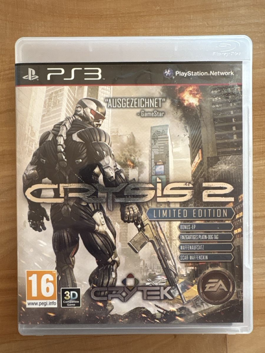 Spiele: PS3 Game / Crysis 2 – Gebraucht aus Rümlang von resale35