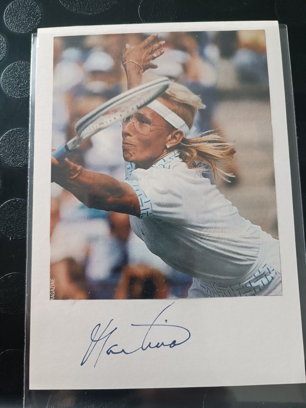 Autographes: Martina Navratilova - Tennis - Handsigniert – D'occasion à Menziken par Artographs