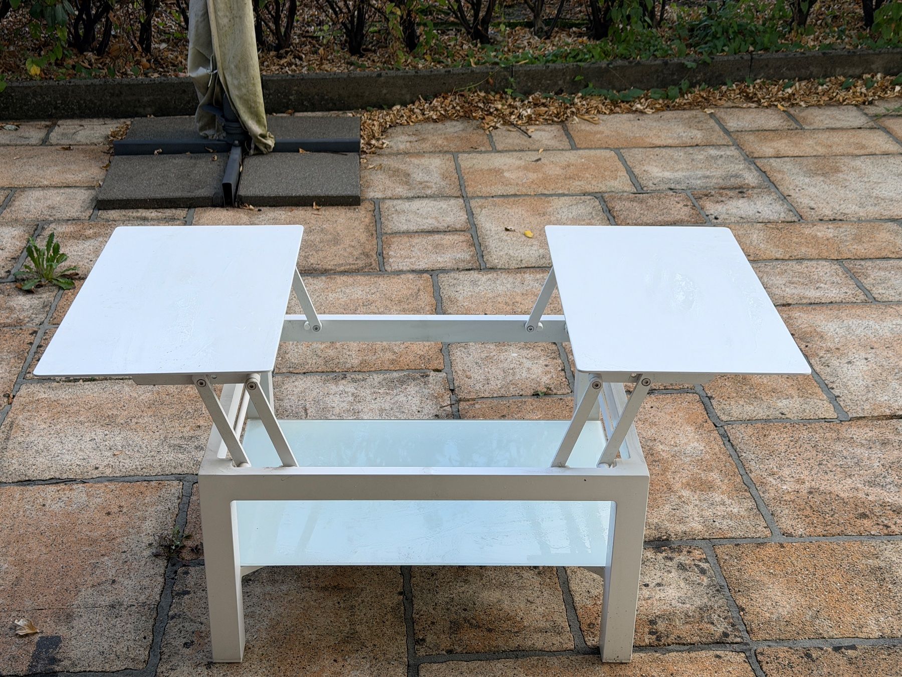 Tables: Klappbarer Gartenlounge-Tisch – D'occasion à Zug par Cleverle 1