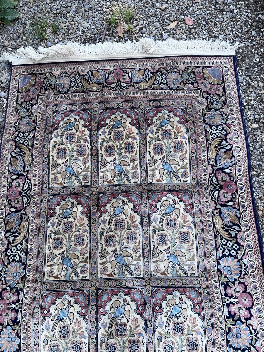 Teppiche: Seide Orientteppich -Handteppich (Nr: 433)  – Gebraucht aus Glattfelden von maa_qcj8 6