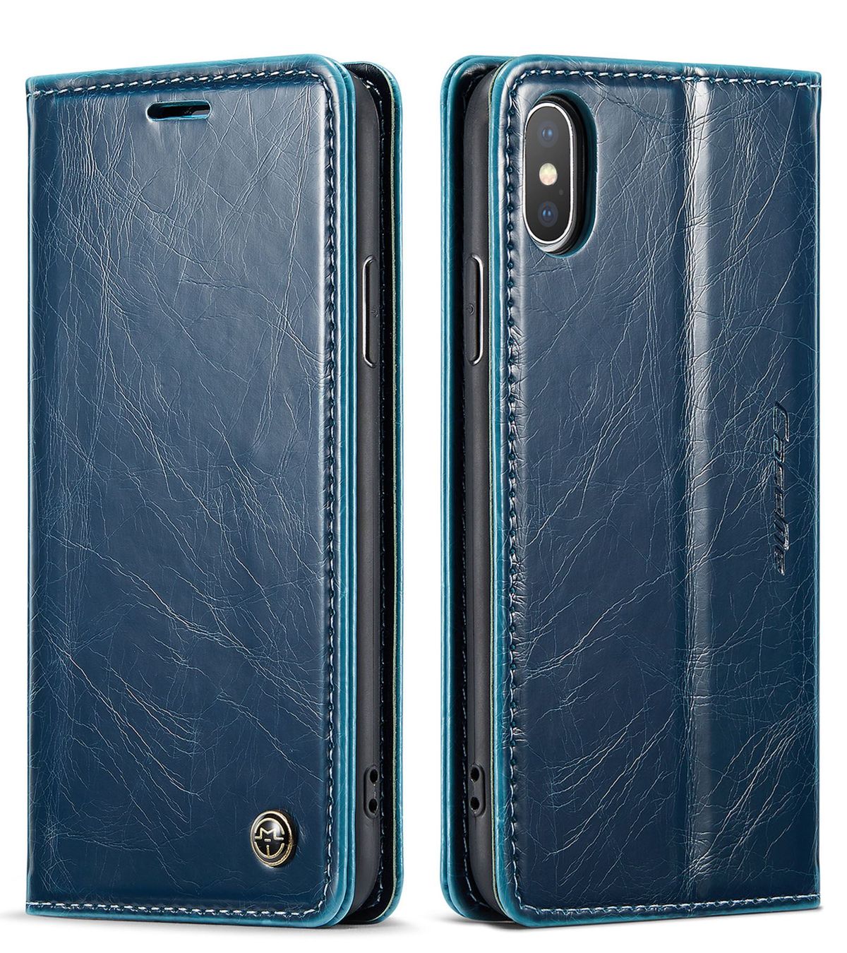 Covers & Schutzfolien: CaseMe iPhone XS Max Luxus Leder Case – Neu und originalverpackt aus Zürich von Store-247