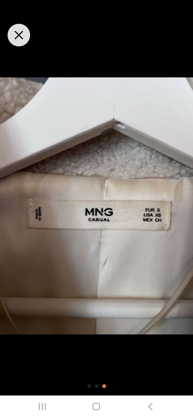 Mango Cappotti: Manteau Teddy Mango S – Usato da Lausanne venduto da Cognitia 2