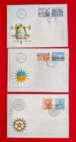 EUROPAMARKEN CEPT FDC 589 590 1977 607 608 1978 698 699 1983