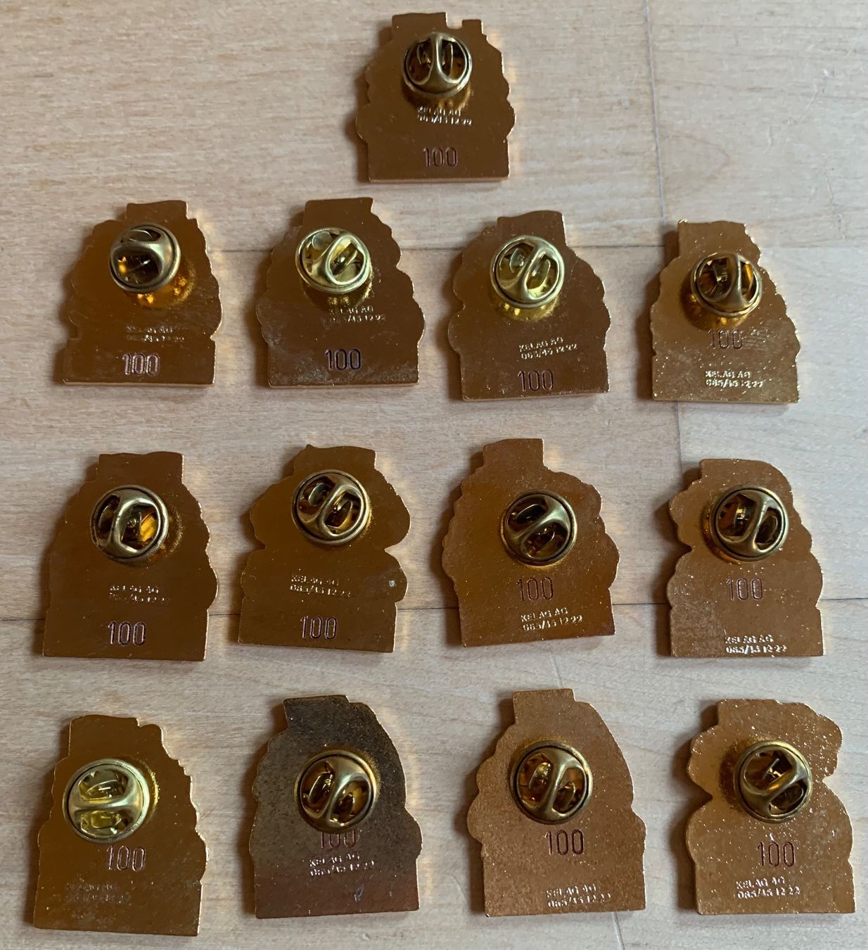Placchette & Badge: 13 Pin der Fahnen AG – Usato da Goldingen venduto da Bergler012 4