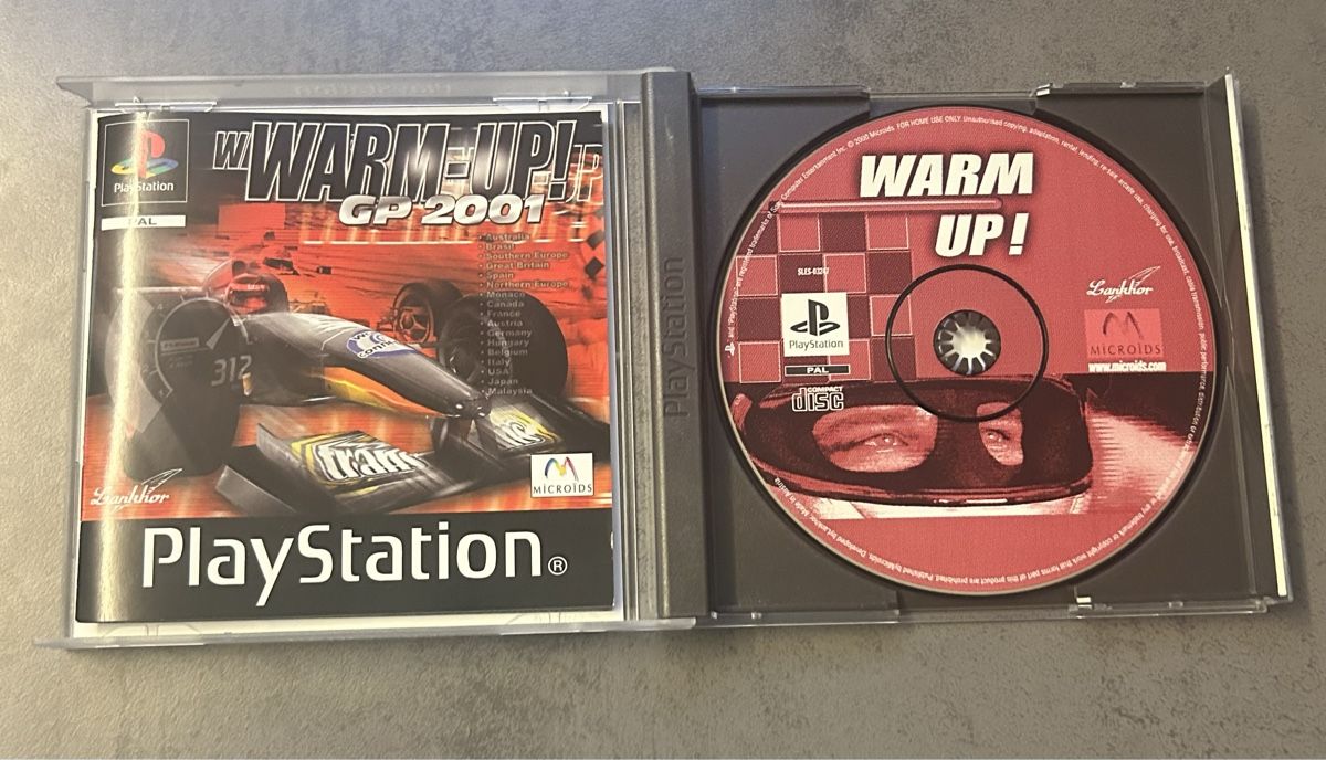 Giochi: Warm Up! GP 2001 Formel 1 PS1 Game – Usato da ulisbach venduto da efbtr 1