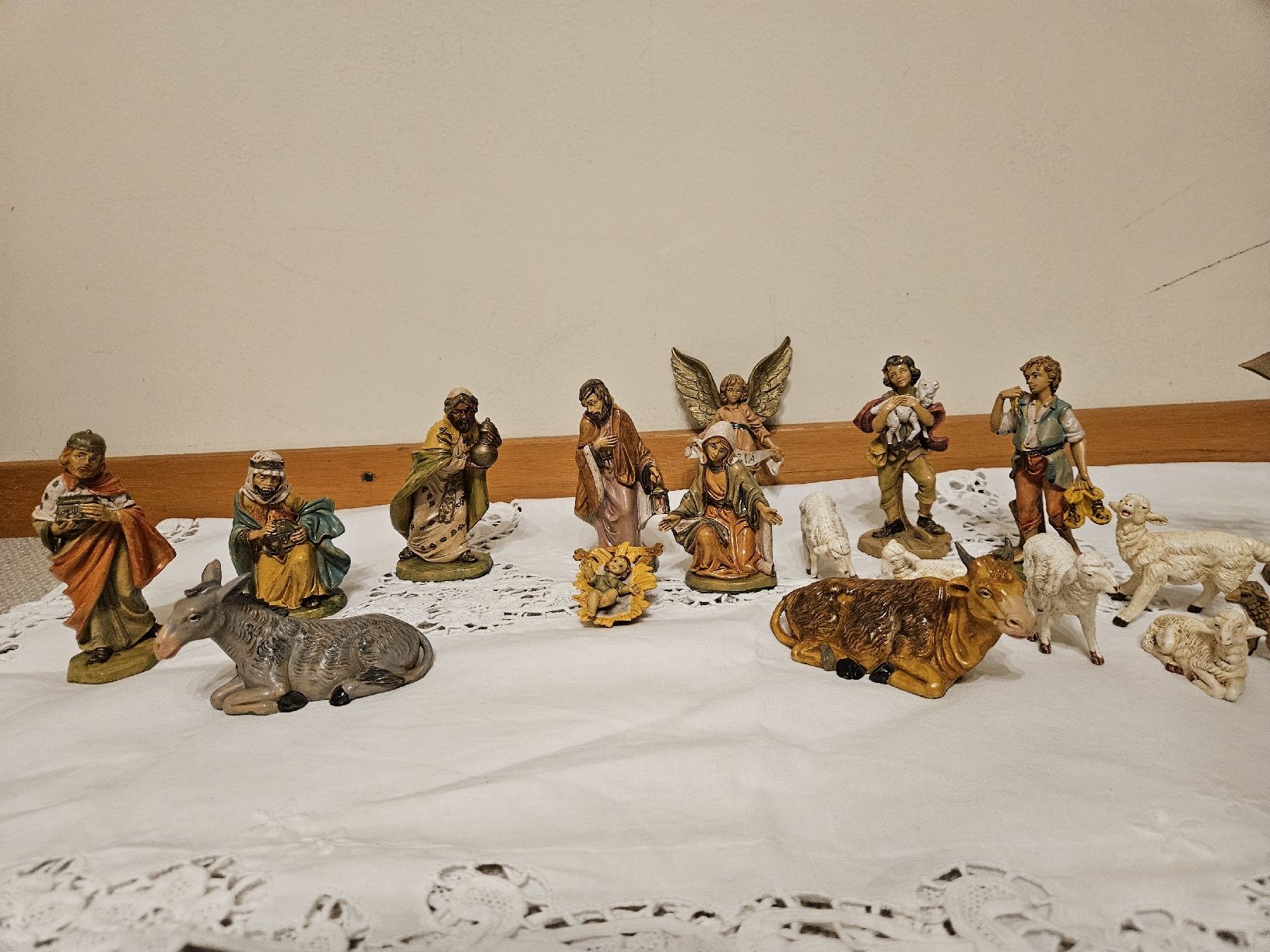 Statuette: Krippenfiguren - komplette Sammlung. Top Zustand! – Usato da Rheineck venduto da Eulalia40 5