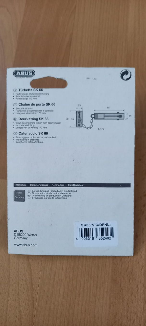 Abus Cadenas: ABUS Türkette SK66 – D'occasion à Höri par bsc_68fw 4
