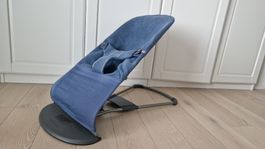 ​BabyBjörn Babywippe Bouncer Bliss (Blau) + extra cover