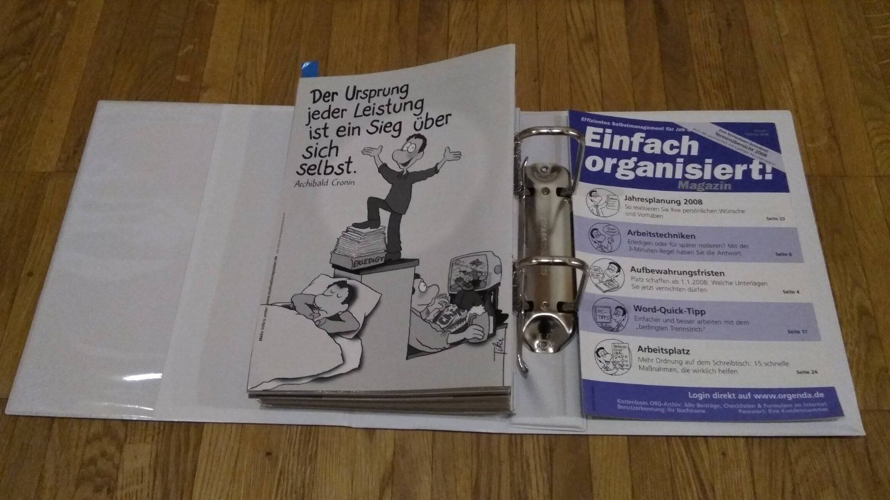 Raccoglitori: Ablage - Zeit sparen - Einfach organisiert! – Usato da Zwingen venduto da Tigertimmi 4
